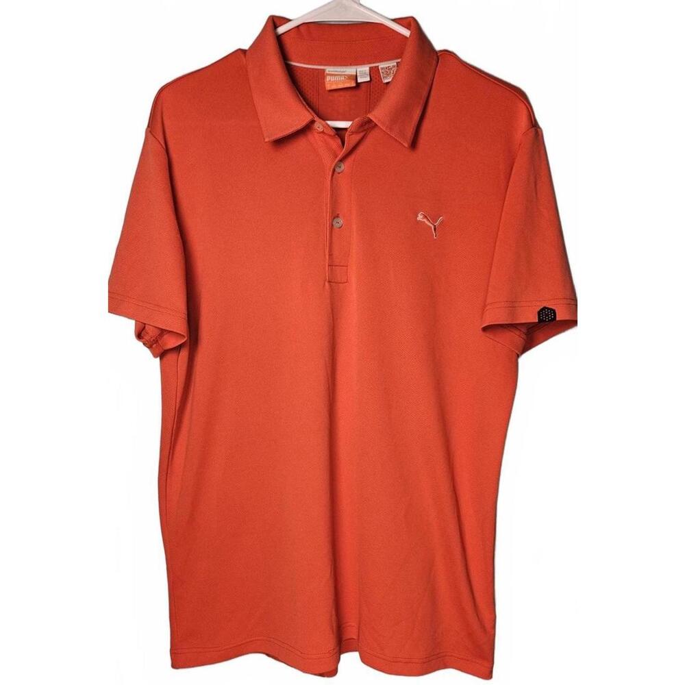 Puma‎ Men's Orange Polo Shirt